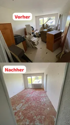 Vorher-Nachher: Zimmer – echtes Projekt