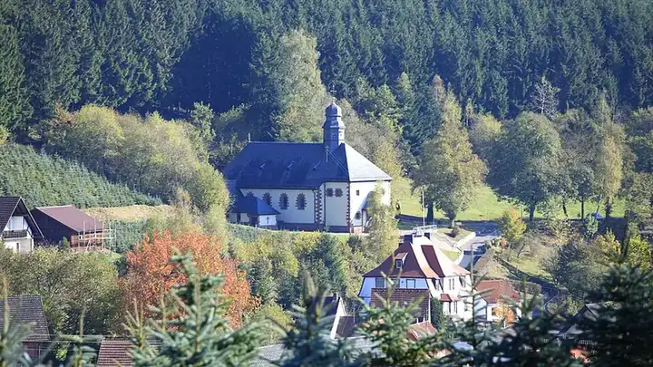 Ansicht von Aura im Sinngrund