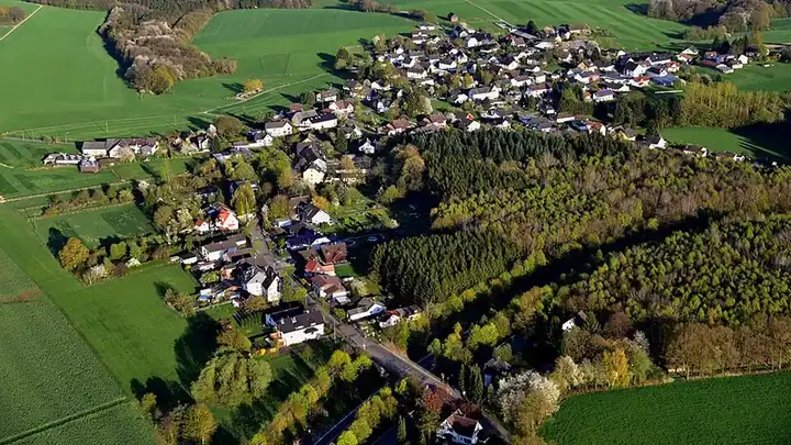 Ansicht von Eichen
