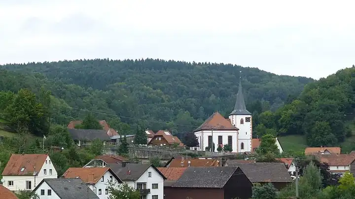 Ansicht von Flörsbachtal
