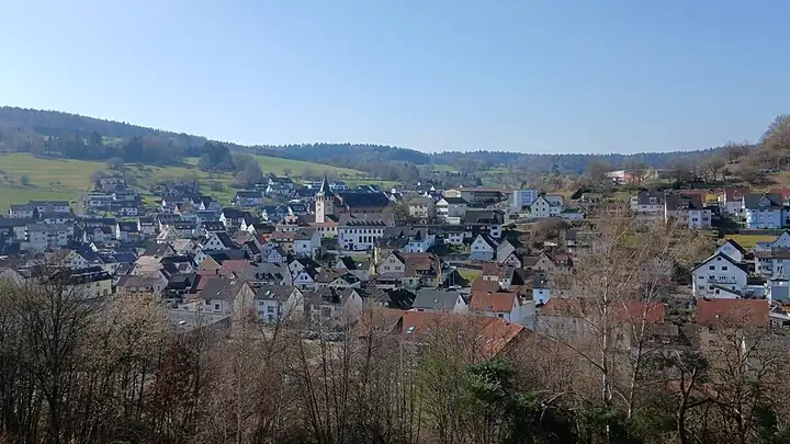 Ansicht von Frammersbach