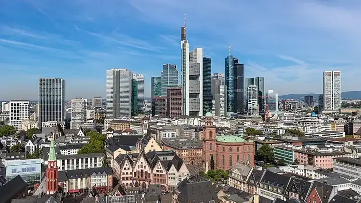 Ansicht von Frankfurt am Main