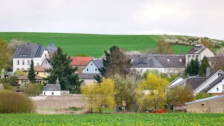 Ansicht von Kerben