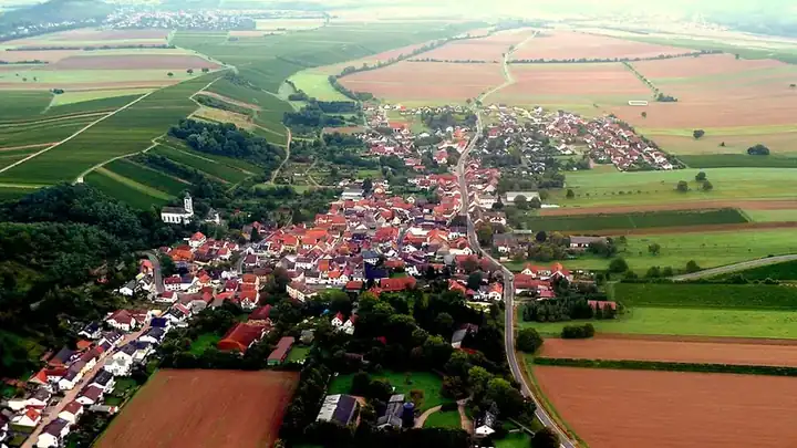 Ansicht von Mandel