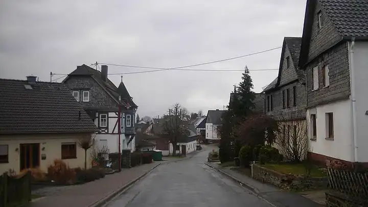 Ansicht von Schwall