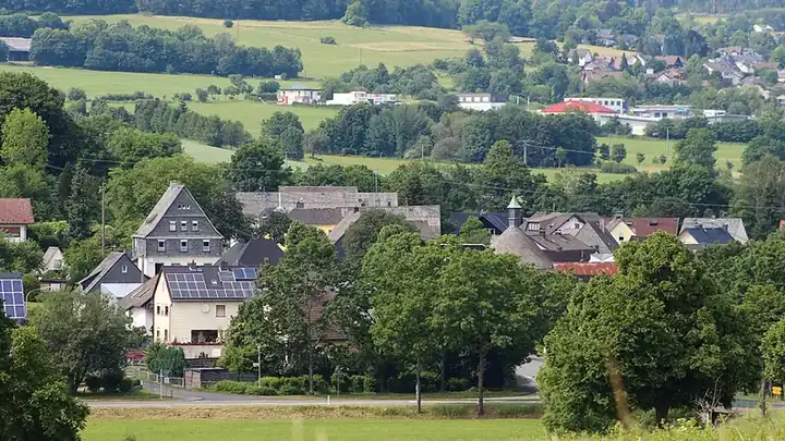 Ansicht von Waldmühlen