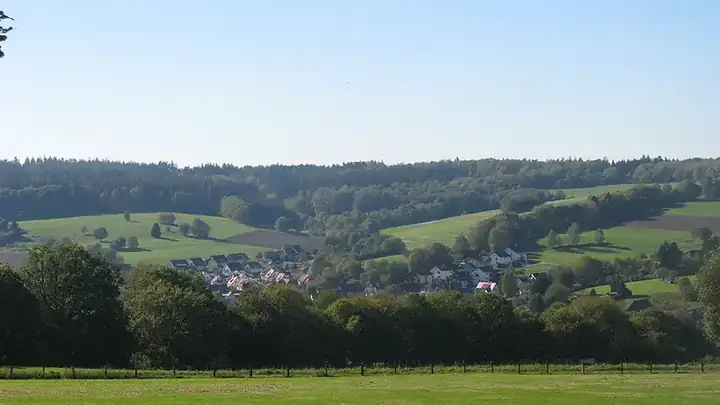 Ansicht von Wiesen