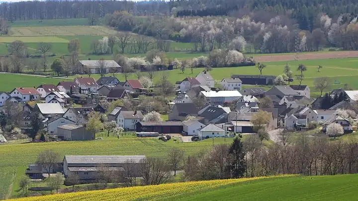 Ansicht von Winterwerb