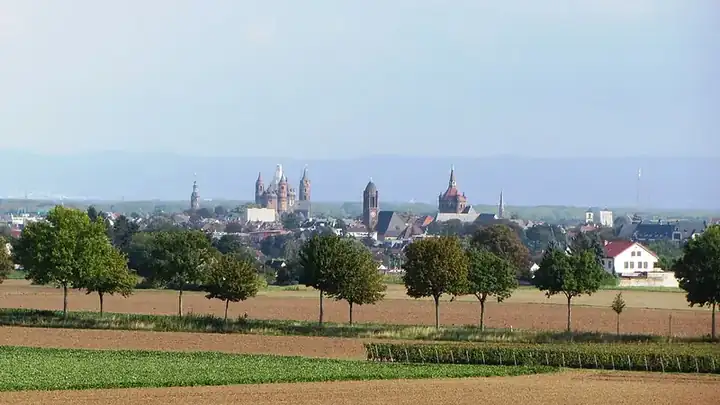 Ansicht von Worms